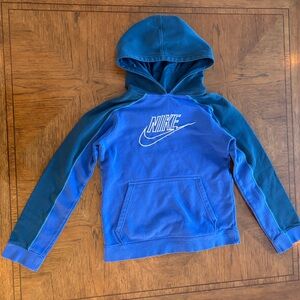 Nike Two-Tone Blue Hoodie